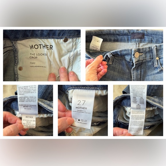 MOTHER the Looker Crop
Jean Distressed Size 27 - Picture 5 of 16